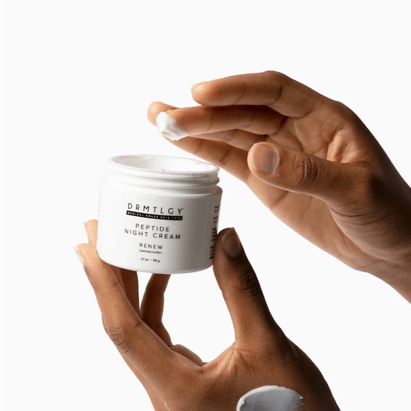 DRMTLGY  Peptide and Ceramide Night Cream, NEW, SAFETY SEALED - Picture 5 of 7